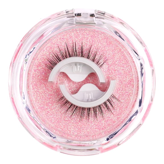 POYOGA Reusable Self Adhesive Eyelashes Natural Looking Waterproof False Eyelashes