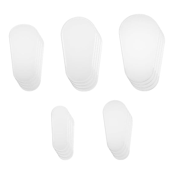 POYOGA Set Of 20 Matte Brush Head Covers For Different Makeup Tool