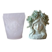 POYOGA Silicone Planter Molds for Concrete Art Crafts and Decorative Accessories