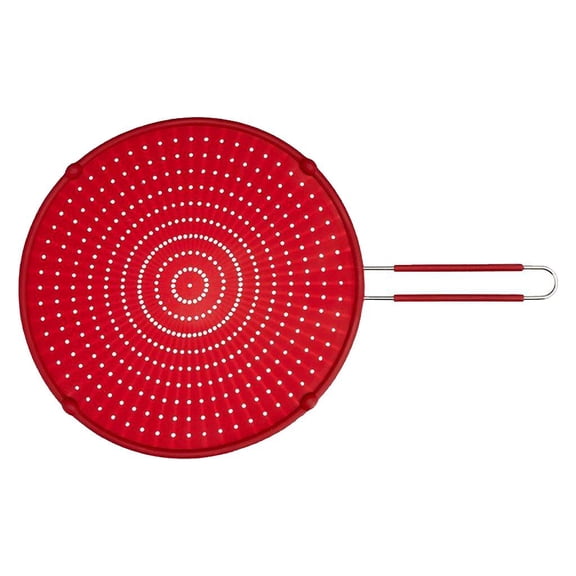 POYOGA Silicone Splatter Screen Guard Oil Grease Pan Lid Cover Strainer Drain Board Mat