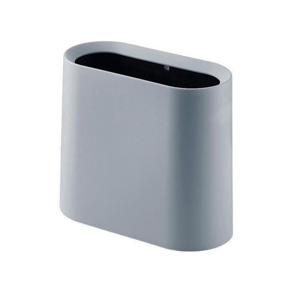 POYOGA Simple Waste Bin Trash Can for Limited Space Residential Commercial Setting