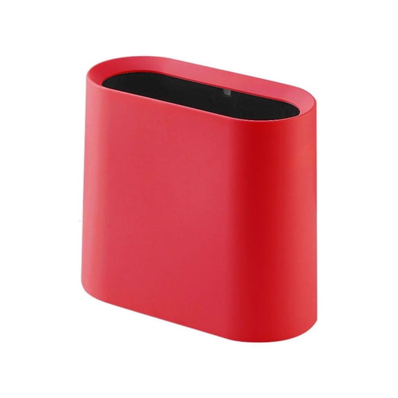 POYOGA Simple Waste Bin Trash Can for Limited Space Residential Commercial Setting
