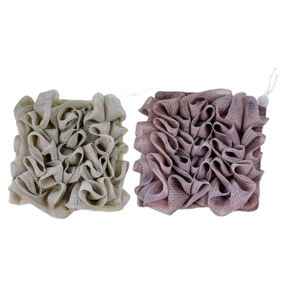 POYOGA Soap Loofah Scrubber Soft Textured Body Buffer Durable Bath Essential