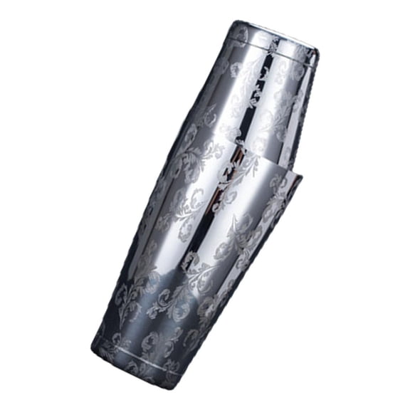 POYOGA Stainless Steel Engraving Cocktail Shaker Gift for Mixologists and Bartenders