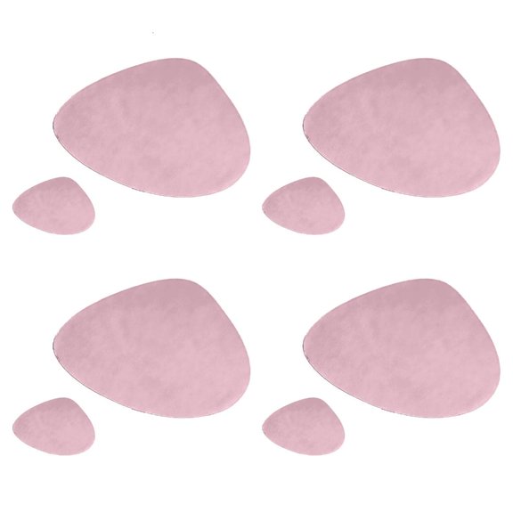 POYOGA Tear Resistant Dining Mat Heatproof Unique Teardrop Shape Table Placemat