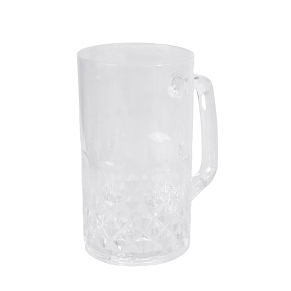 POYOGA Traditional German Inspires Beer Glass with Reinforced Handle for Use