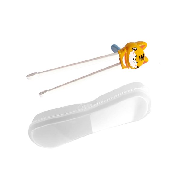POYOGA Training Chopsticks For Toddlers With Protective Box Cartoon Chopsticks