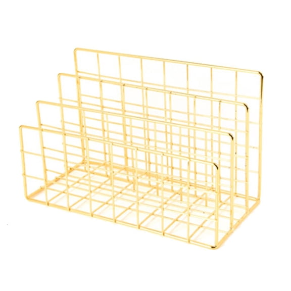 POYOGA Vertical Multi-Layer File Folder Organizer Books Holder Rack Home Tabletop