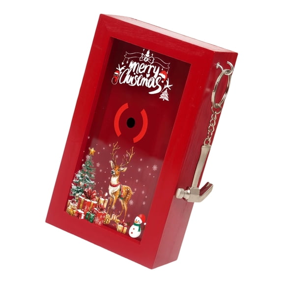 POYOGA Wood Holiday Organizers Box Christmas Gift Storage Home Accessory