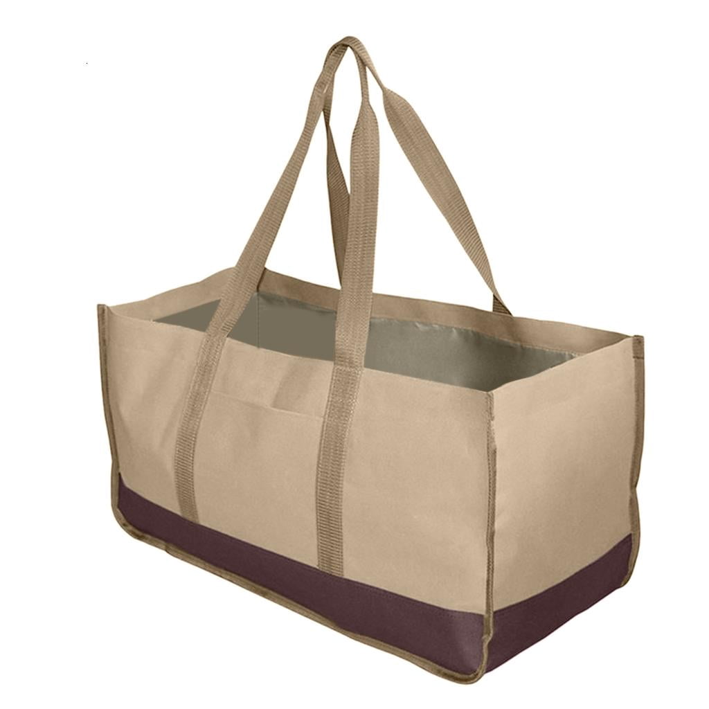 POYOGA Wood Log Carrier Match Bag Package Outdoor Tote Home Fireplace ...