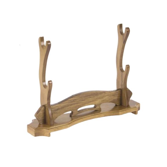 POYOGA Wood Weapon Display Stand Decorative Ruler Decoration Supplies