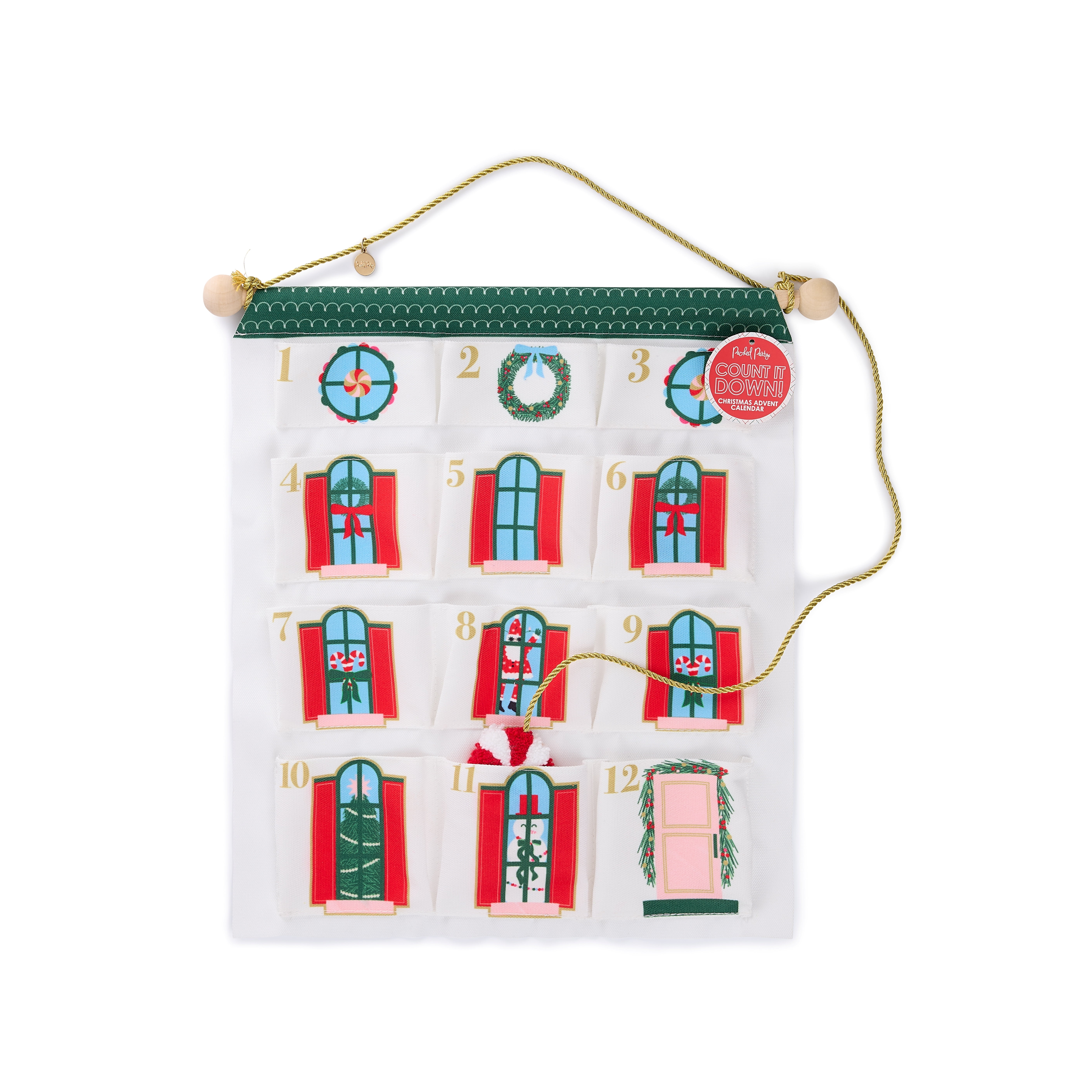 Packed Party Countdown Cottage Advent Calendar