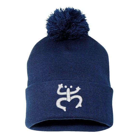 PP-BNE Embroidered Puerto Rico TAINO FROG-PP-EM-0027-Navy