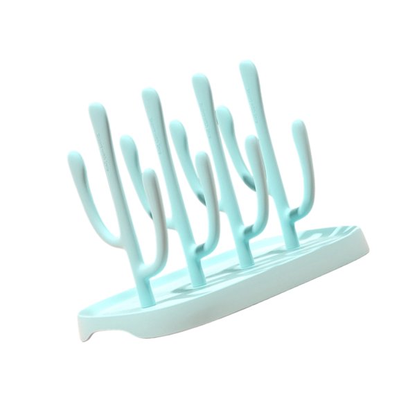 PP Baby Bottle Rack, Countertop Drying Stand for Washed Feeding Parts, Branch Design, Parent Prep Use