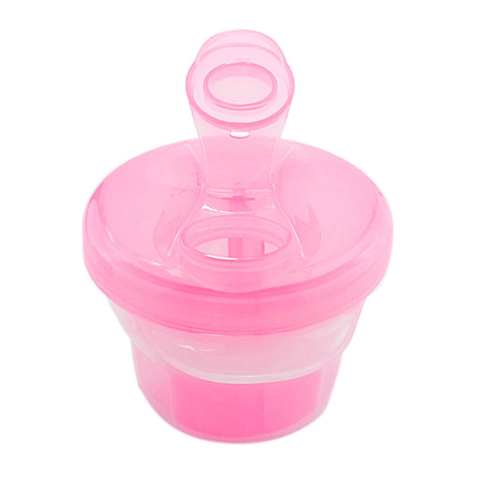 Formula Divider Powder PP Baby Formula Dispenser Rotating Food Divider Snack Storage Container ...