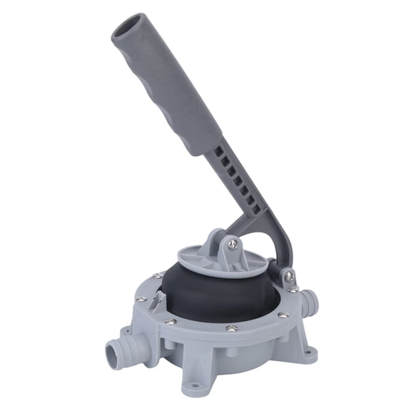 PP Body 720GPH Manual Priming Pump with EPDM Sealing Parts, Diaphragm Transfer Design, Two Hose Connectors for Boat Yachts Kayaks Care and Mobile Fluid Handling