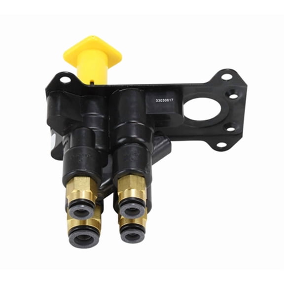 PP-DC Heavy Duty Dash Valve - Air Brake Park Control Valve Replaces 802177, Bendix 5015797, 5016459, BER802177