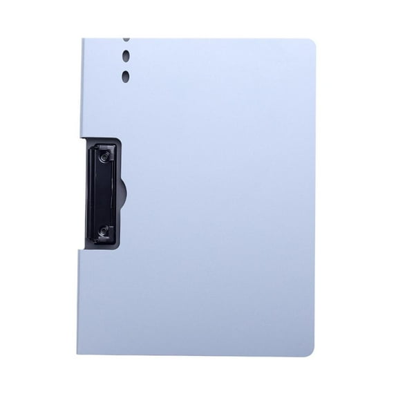 PP File Folders files Writing Pad Clipboard Clip Stationery Storage Portable A4 Horizontal Blue
