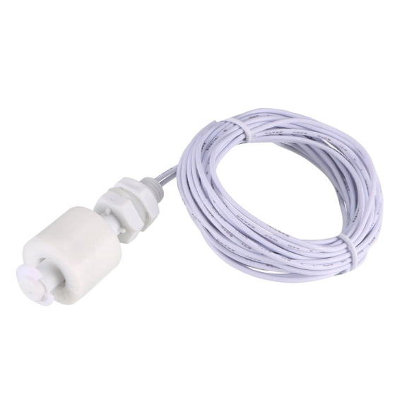 PP Float Switch 47.5mm/1.87inch Fish Tank Vertical Liquid Water Level Sensor with 2M Long Cable