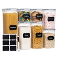 thumbnail image 1 of PP Food Storage Container, Airtight Kitchen Organizer for Grain, Snacks, Cereal, Flour, Rice, Pet Food – 2.8L, 30CM Tall, BPA-Free, Stackable, Leak-Proof Lid, 1 of 6