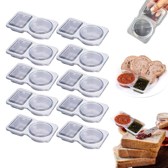 PP Fresh Preservation Sealed Portable Portioned Microwave-Freezing Universal Food Storage Box