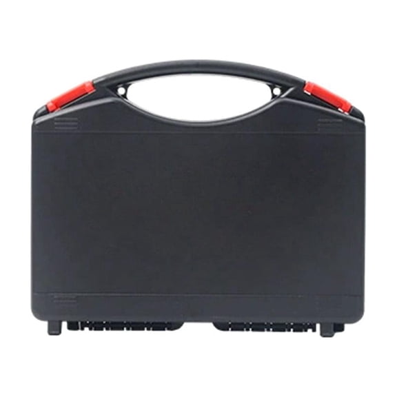 PP Hard Small Plastic Tool Storage Case Impact Resistant Portable Hardware Electronic Parts Organizer Box with Carry Handle