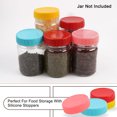 thumbnail image 1 of PP Mason Jar Lid Anti-slip Regular Mouth Mason Canning Jars Top Lid Food Storage 24 Pack Assorted Color, 1 of 7