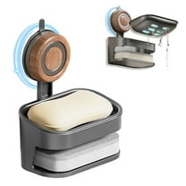 PP Material Suction Cup Soap Dish & Holder