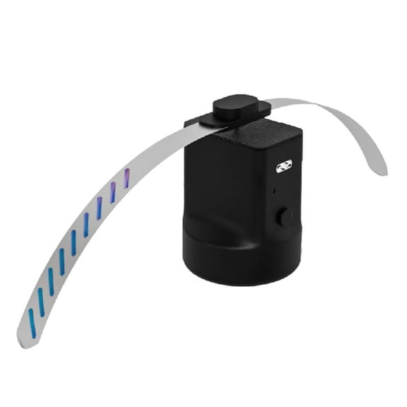 PP Materials Fly Deterrents Fan For Counters 40cm USB Fast Charging 3 Speed Mode Vertical Design