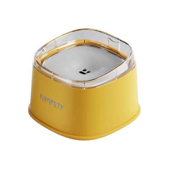 PP+PC Pet Floating Water Bowl with Leak - proof Design for Home, Travel and Camping