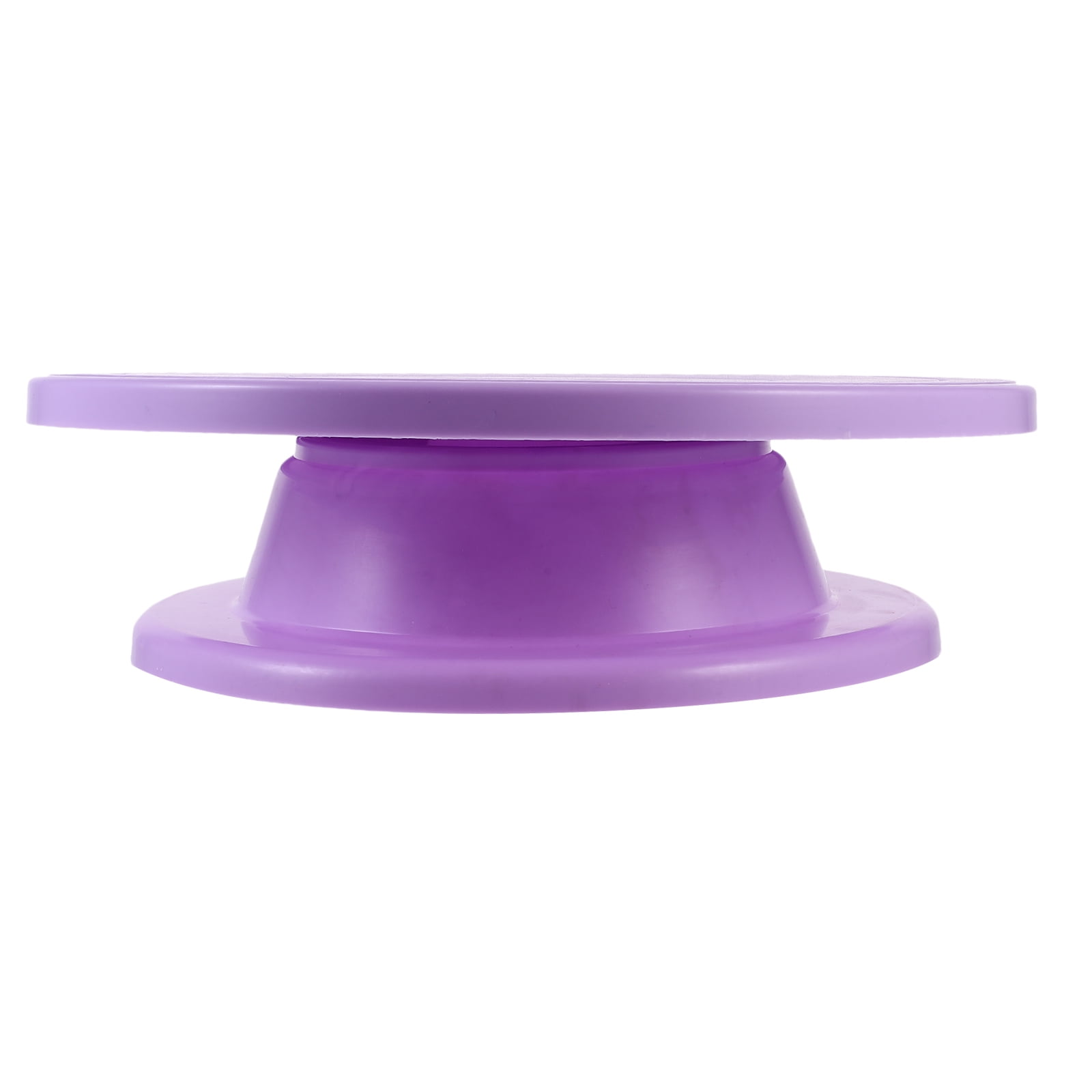 PP Plastic Cake Stand DIY Cakes Decoration Turntable Manually Rotating