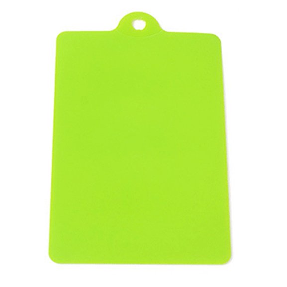 PP Plastic Cutting Board Non-Slip Bendable Chopping Block For Suspension Hole For Kitchen Food Prep Meat Vegetables And Fruits Flexible Cutting Mat(Green)