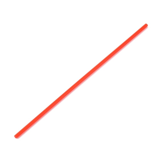 PP Plastic Spray Can Replacement Straws Round Tube Red 118~120x2mm