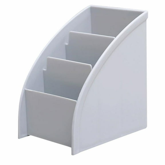 PP Plastic Trapezoidal Partition Storage Box for Desktop Organization, Suitable for Storing Cosmetics and Remote Controls