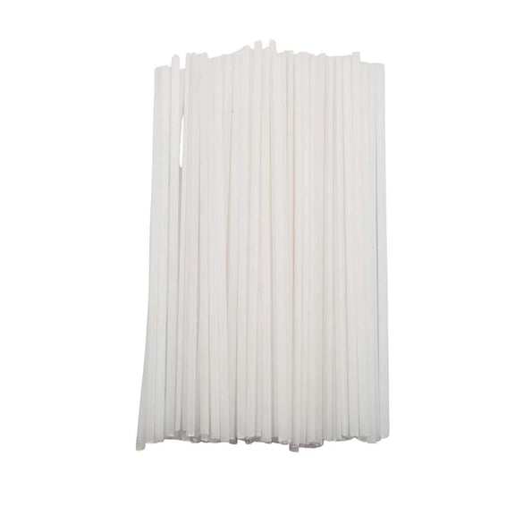 PP Plastic Welding Rods Set, 100-Piece 25cm for Automotive Bumper and Furniture Repair, White and Polypropylene Welding Kit(White)