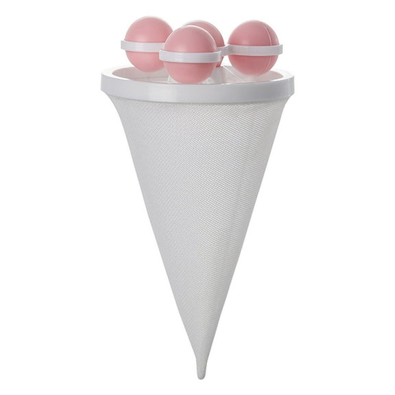 PP Polyester Washing Machine Filter Bag - Floating Design, Reusable, Hair Debris Trap - for Laundry Care & Machine Maintenance