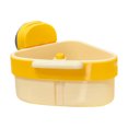 thumbnail image 1 of PP Sink Drain Organiser with Suction Cup Mount Triangle Kitchen Basket for Fruit Rinsing Sponge Holding, and Storage, 1 of 9