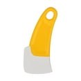 thumbnail image 1 of PP+TPR Grease Scraper Flexible Head for Kitchen Pots Pans Dishes Cleaning Tool, 1 of 4