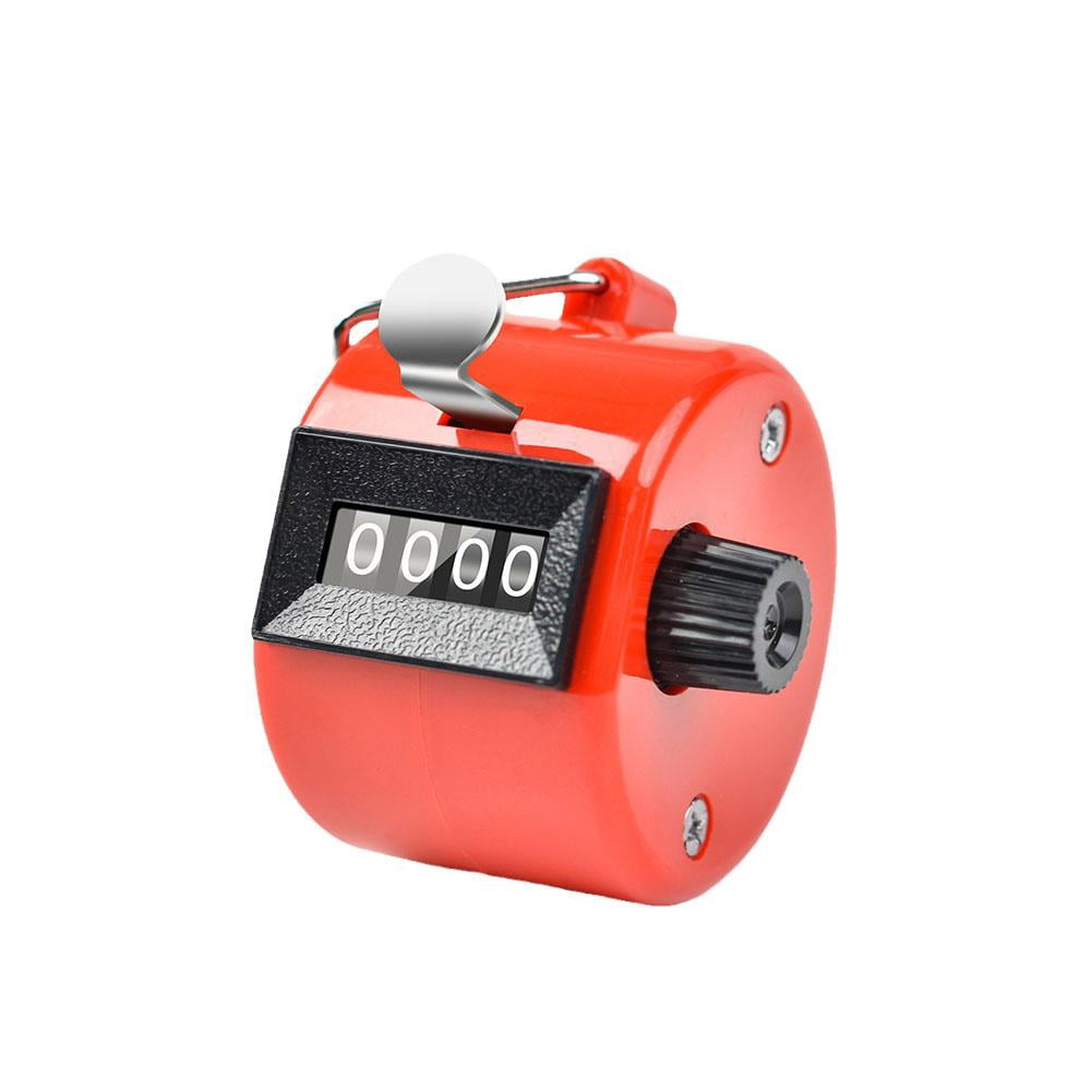 PP Tally Counter, 4-Digit Mechanical Clicker No Battery Needed for ...