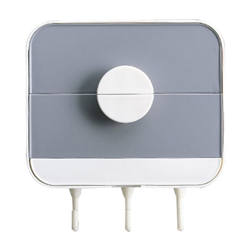 PP Travel Double Layer with Cover Soap Box Plate for Case Container Wash Shower Bathroom Sealed for Case Bathroom S