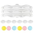 thumbnail image 1 of PP White Pet Three Layer Sucker Track Educational Interactive Training Toy for Cats, 1 of 14