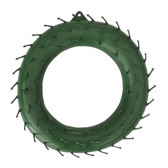 PP Wreath Frame DIY Wreath Making Circle Wreath Base Accessories Wreath Form for Indoor and Outdoor Easily Install 20cm