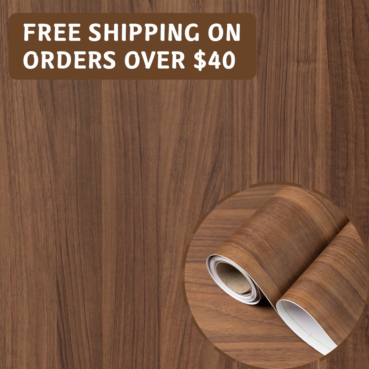 PP wood grain Peel-and-Stick Wallpaper PVC-Free, Self-Adhesive Washable Vinyl Roll Light, Eco Friendly Accent Wall Furniture Decor for Bedrooms Nursery