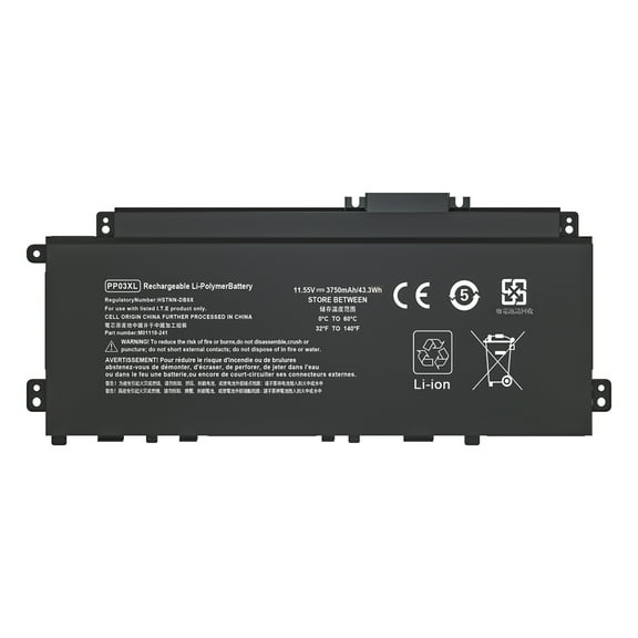 PP03XL PV03XL Laptop Battery for HP Pavilion X360 13-BB 13-BB0000 14-DV 14M-DW 14-DK 15-EH 15-EH0000 14-dw0xxx Series HSTNN-LB8S HSTNN-DB9X HSTNN-OB1P L83388-421 L83388-AC1 L83393-005