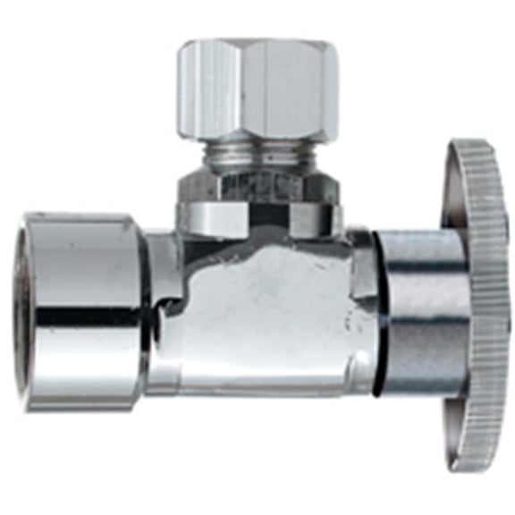 PP20051LF Quarter Turn Angle Valve, 0.5 in. Fip x 0.37 in. Od