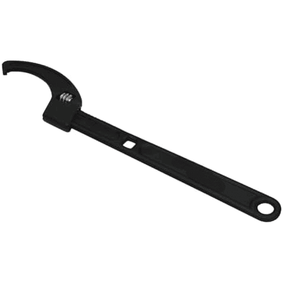 PP2649 Adjustable Steering Stem/Spanner/Castle Nut Wrench with 3/8 Drive Cutout for a Torque Wrench - Fits Most Bikes Range 22-70mm - Made of Steel - Automotive Tools$$Tools & Hardware Other