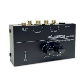 PP500 Record Player Preamplifier Vinyl Turntable Amplifier Preamplifier Turntable Volume ma710
