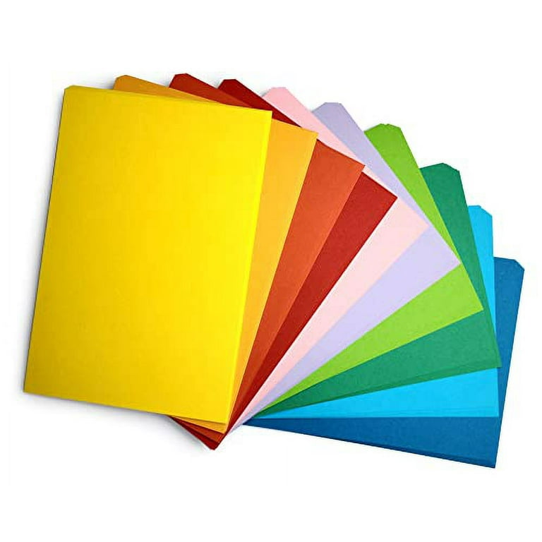 PPAPPAPPIYO 4x6 Multicolored Set of 100 Color Blank index card 120gsm (4x6)  