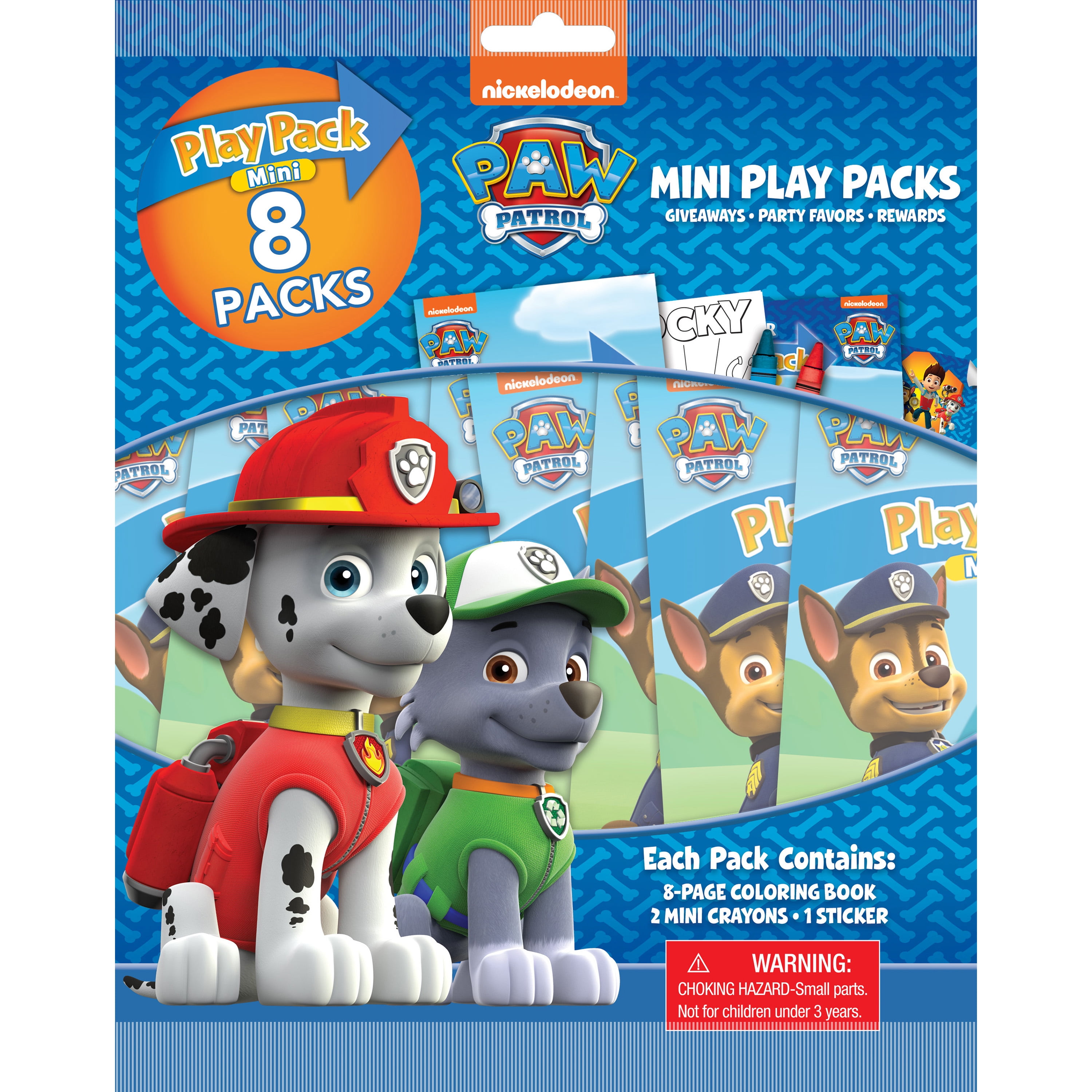 Paper Projects Paw Patrol Mega Sticker Pack | Three Types Of Stickers (Around 150 Total) | Reusable On Non-Porous Surfaces,Blue / Red,29.7cm X 21cm - Foto 5