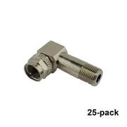 PPC Belden SignalTight  RaPLUS Right Angle Adapter for coax cables - Pack of 25